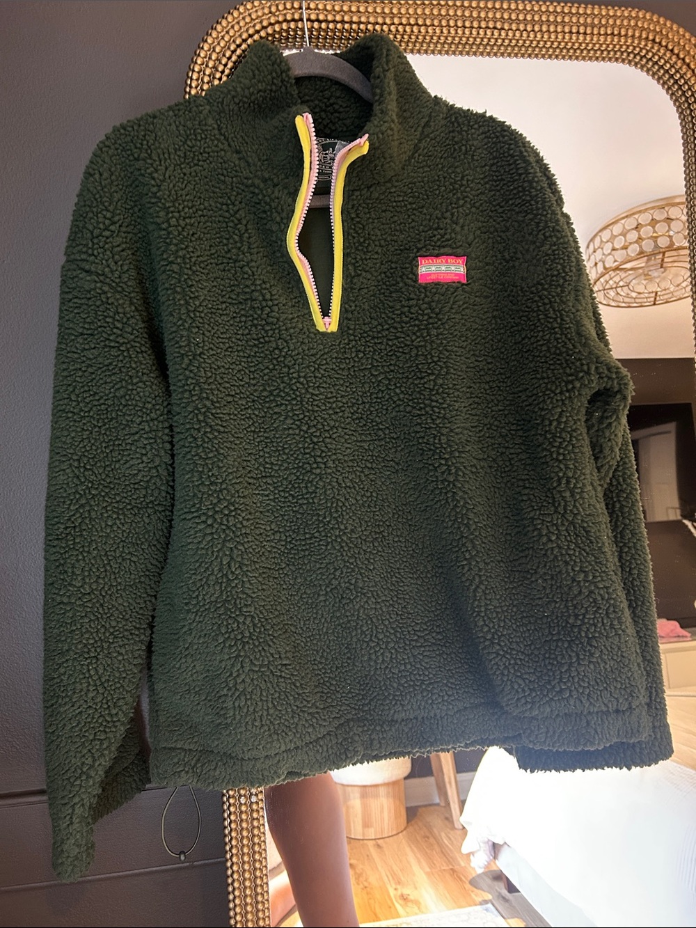 Dairy boy green mountain fleece